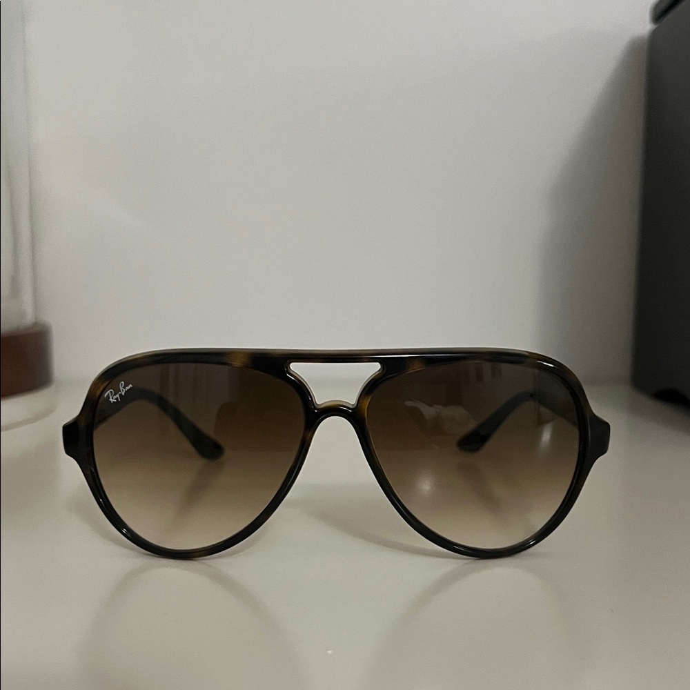 Ray-Ban Brown Aviator Sunglasses